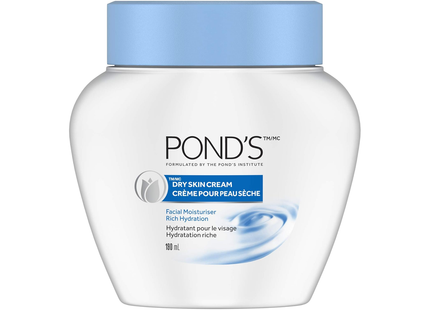 Pond's - Crème Hydratante Visage Peau Sèche - Hydratation Riche | 190 mL