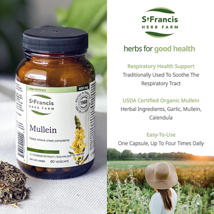 St. Francis - Mullein Capsules | 60 caps