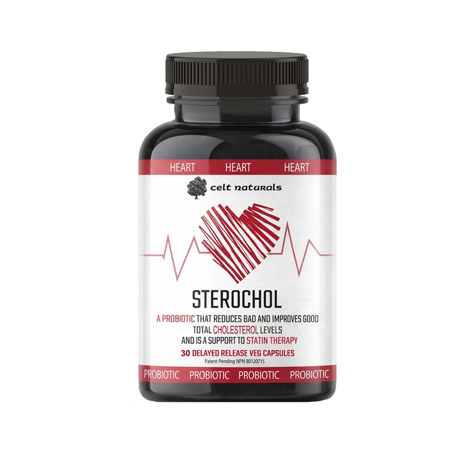 Celt Naturals - Sterochol Cœur, Intestin et Stress | 30 gélules végétales