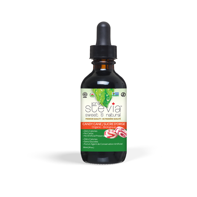 Crave Stevia - Candy Cane Liquid Stevia | 30 mL