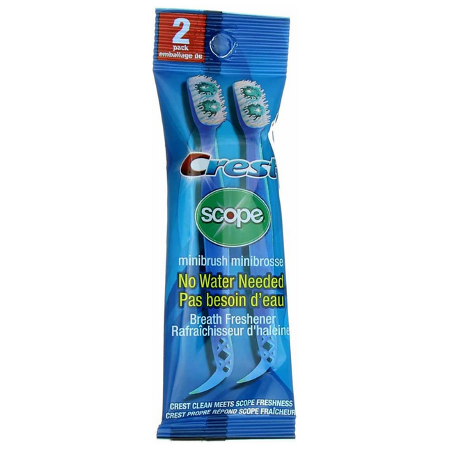 Crest - Scope Mini Brush Breath Freshener | 2 Pack