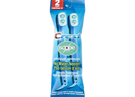 Crest - Scope Mini Brush Breath Freshener | 2 Pack