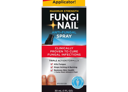 Fungi-Nail - Anti-Fungal Spray, Maximum Strength | 30 mL