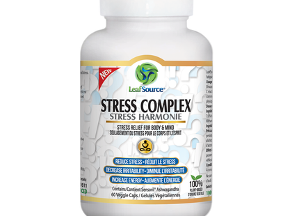 Leaf Source - Stress Complex | 60 Veggie Caps
