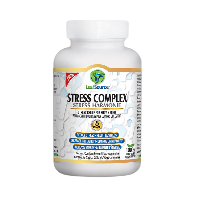 Leaf Source - Stress Complex | 60 Veggie Caps