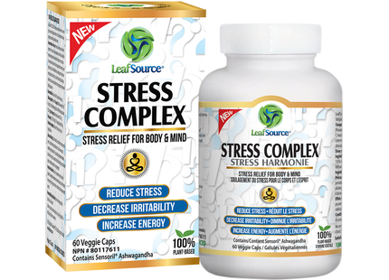 Leaf Source - Stress Complex | 60 Veggie Caps