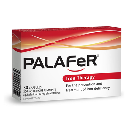 Palafer - Thérapie de Fer 300 mg | 30 Gélules