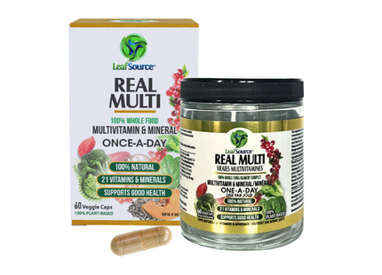 Leaf Source - Real Multi | 60 capsules en verre