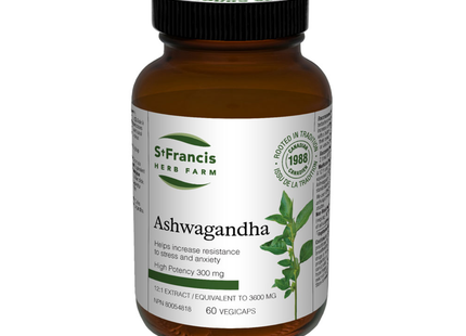 Gélules d'Ashwagandha de Saint-François | 60 gélules