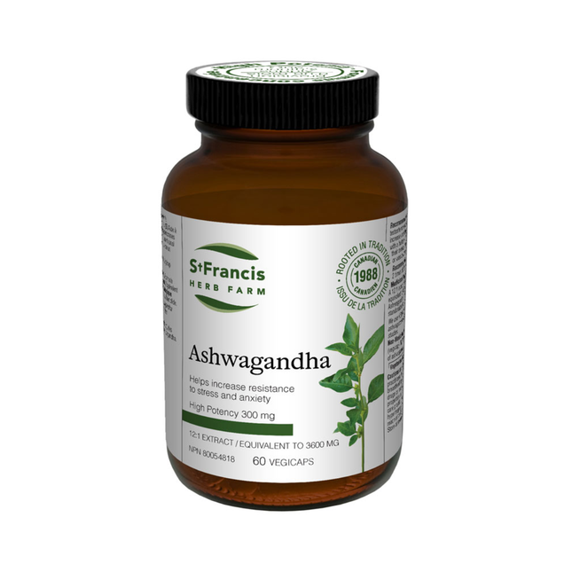 St. Francis - Ashwagandha Capsules | 60 Capsules