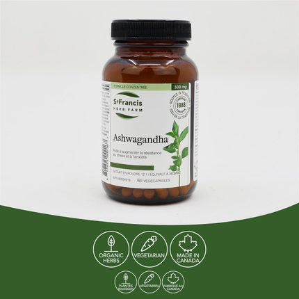 St. Francis - Ashwagandha Capsules | 60 Capsules