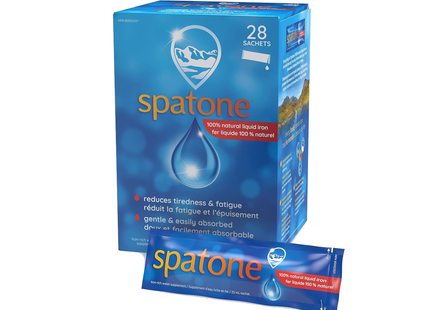 Spatone - 100% Natural Liquid Iron Supplement | 28 x 25 mL