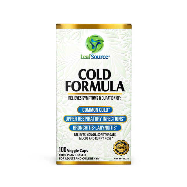 Leaf Source - Cold Formula | 100 Veggie Caps