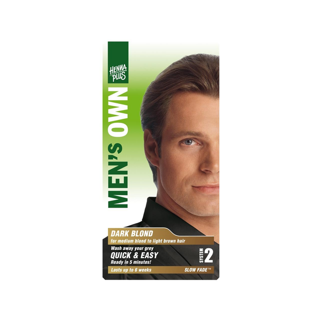 Hennaplus - Men's Own Hair Colour Dark Blond | 80 mL