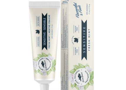 Dentifrice naturel pour dents sensibles Green Beaver | 75 ml