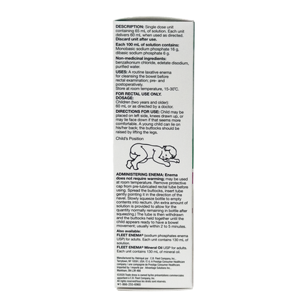 Fleet - Pediatric Enema