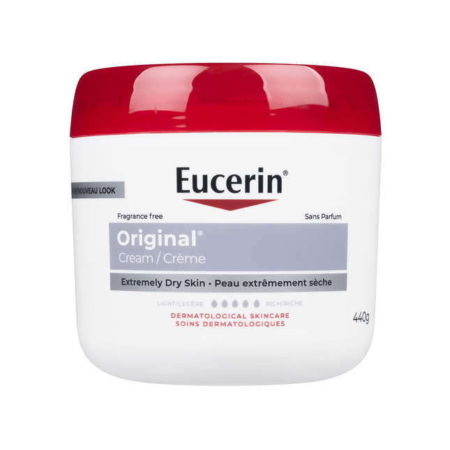 Eucerin - Original Cream for Extremely Dry Skin Fragrance Free | 440 g
