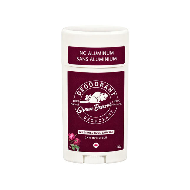 Green Beaver - 100% Natural Deodorant  - Wild Rose | 50 g