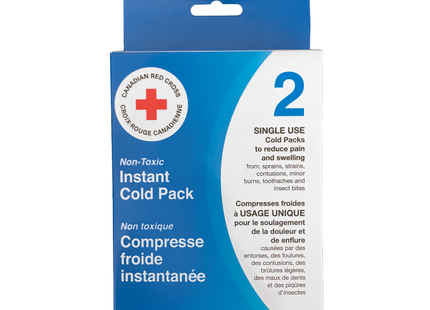 Canadian Red Cross - Instant Cold Packs | 2 Pack