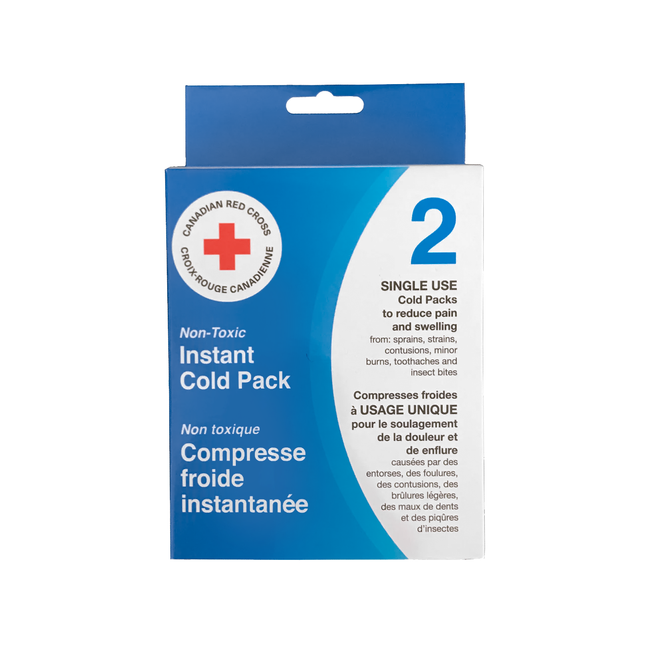 Canadian Red Cross - Instant Cold Packs | 2 Pack