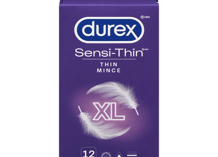 Durex - Sensi-Thin, XL | 12 préservatifs