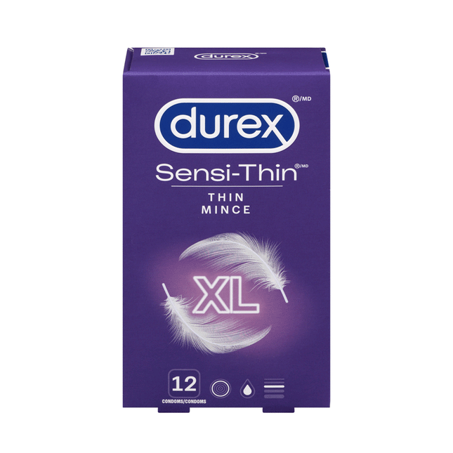 Durex - Sensi-Thin, XL | 12 Condoms