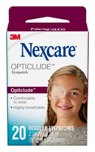 Nexcare Opticlude Orthoptic Eye Patch | 20 Regular Sized Patches
