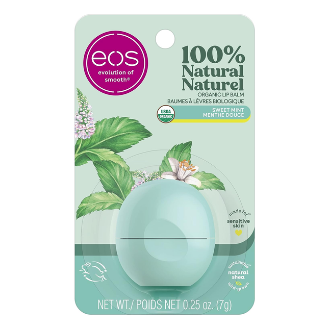 EOS - Soin Lèvres Hydratation Durable Bio - Menthe Douce | 7g