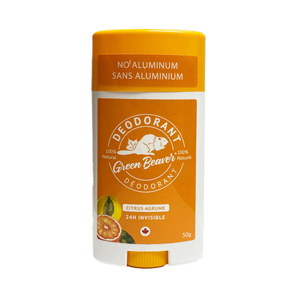 Green Beaver - Déodorant naturel à l'arbre à thé, agrumes | 50 g