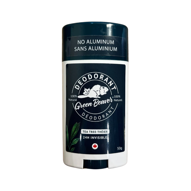 Green Beaver - Tea Tree Natural Deodorant, Unscented | 50 g