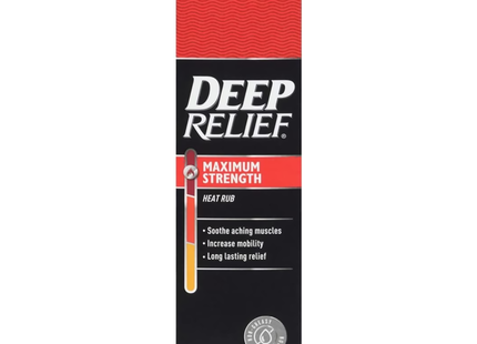 Deep Relief - Maximum Strength Pain Relief Heat Rub | 100 g