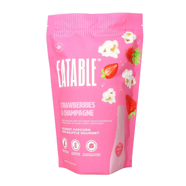 Eatable - Strawberry & Champagne | 125 g 6 Pk