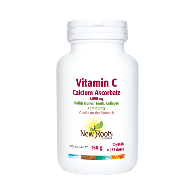 New Roots - Vitamine C Ascorbate de calcium 1 090 mg | 150 g