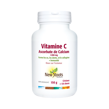 New Roots - Vitamine C Ascorbate de calcium 1 090 mg | 150 g