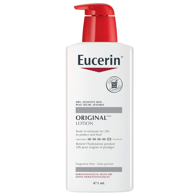 Eucerin - Lotion originale pour peaux sèches et sensibles | 473 ml