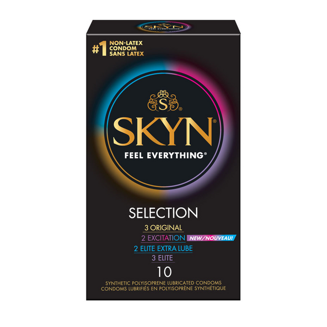 Skyn - Feel Everything Sans Latex - Sélection | 10 préservatifs lubrifiés en polyisoprène synthétique