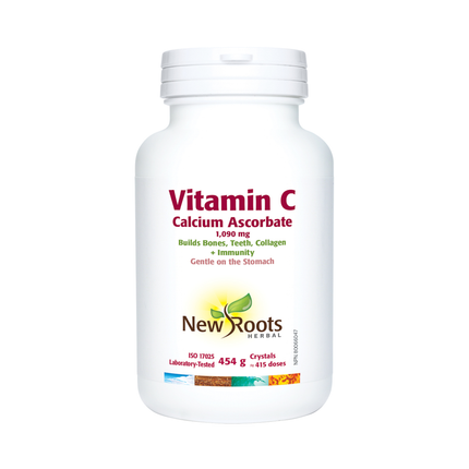 New Roots - Vitamine C Ascorbate de calcium 1 090 mg | 454 g
