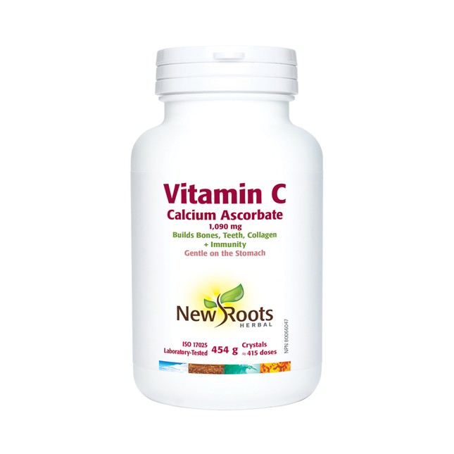 New Roots - Vitamine C Ascorbate de calcium 1 090 mg | 454 g