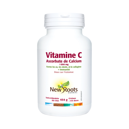 New Roots - Vitamine C Ascorbate de calcium 1 090 mg | 454 g