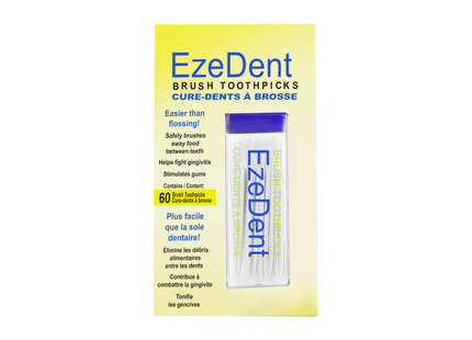 EzeDent - Brush Toothpicks | 60 pk