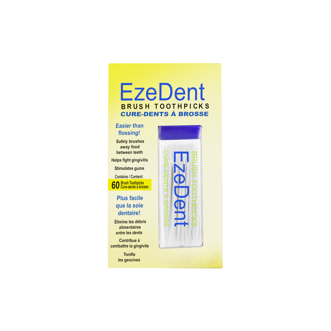 EzeDent - Brush Toothpicks | 60 pk