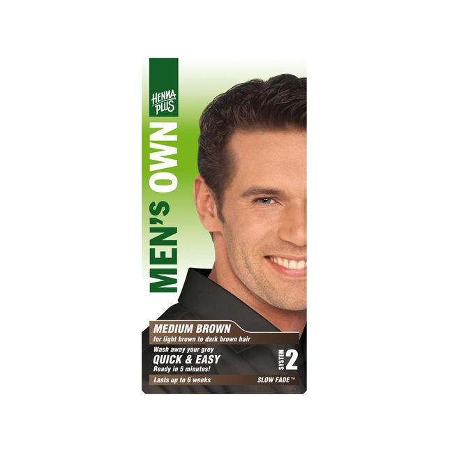 Hennaplus - Men's Own Medium Brown | 80 mL