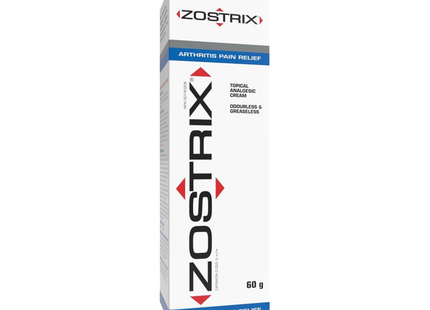 Zostrix - Arthritis Pain Relief Topical Analgesic Cream | 60 g