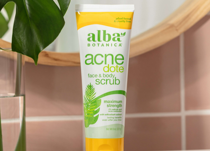 Alba Botanica - Acne Dote Face & Body Scrub | 227 g