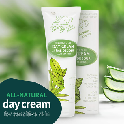 Green Beaver - Sensitive Aloe Day Cream | 120 mL