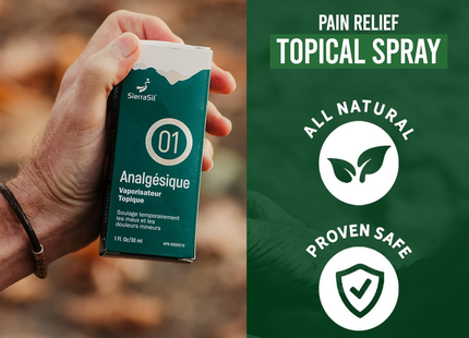 Spray analgésique topique SierraSil | 30 ml