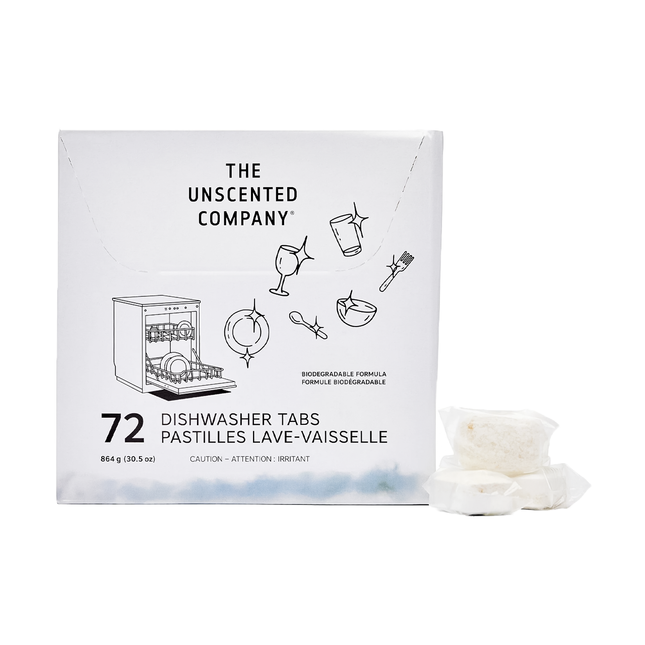 The Unscented Co. - Dishwasher Tabs | 72 Count