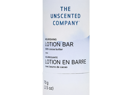 The Unscented Co. - Lotion Bar | 70 g