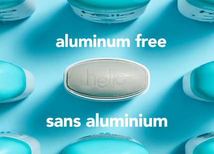 Hello - Déodorant naturel et respectueux de l'environnement au charbon - Parfum frais et propre | 73 g
