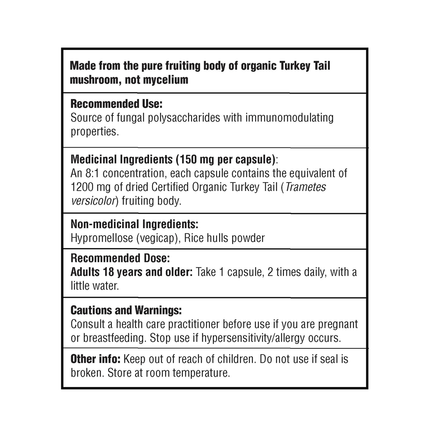 St. Francis - Turkey Tail Capsules | 60 Capsules